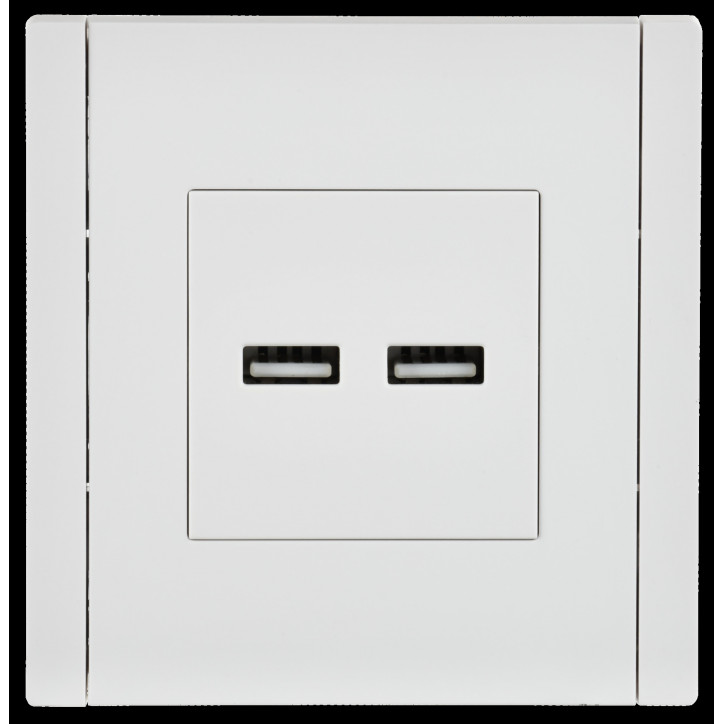 FORTE@PIANO Розетка USB A+A 3,1А FP249 белый IEK FORTE@PIANO Розетка USB A+A 3,1А FP249 белый IEK