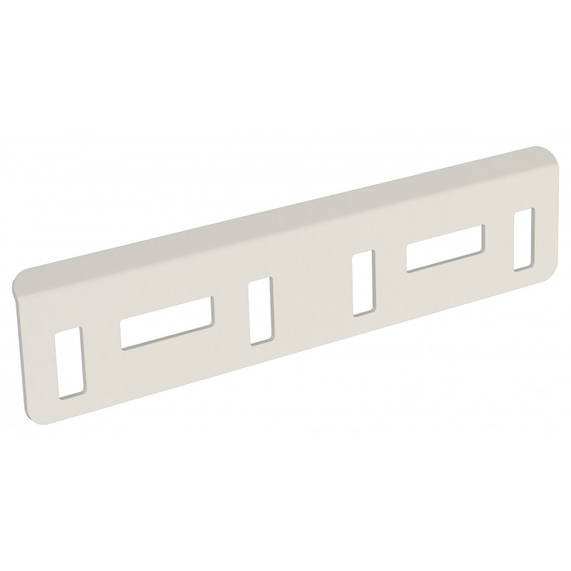 Пластина соединительная 50мм RAL 9016 IEK