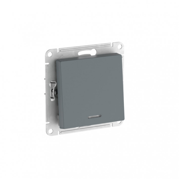 ATLASDESIGN 1-клавишный ВЫКЛЮЧАТЕЛЬ с подсветкой ,сх.1а, 10АХ, быстрозажимные клеммы, ГРИФЕЛЬ ATLASDESIGN 1-клавишный ВЫКЛЮЧАТЕЛЬ с подсветкой ,сх.1а, 10АХ, быстрозажимные клеммы, ГРИФЕЛЬ