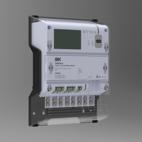 TORESCO Счетчик электрической энерги TE301 0,5S/0,5-5(10)T-NLC-ORS2FP