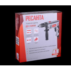 Дрель ударная ДУ-15/850