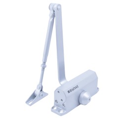 БУЛАТ Доводчик дверной ДД 501/2 A-S (25-45 кг) серебро (10)