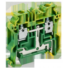 ARMAFIX Колодка клеммная CY6 PE винтовая 6мм2 проходная заземляющая Ex IEK