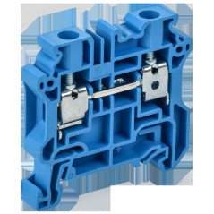 ARMAFIX Колодка клеммная CY6BU винтовая 6мм2 проходная синяя Ex IEK