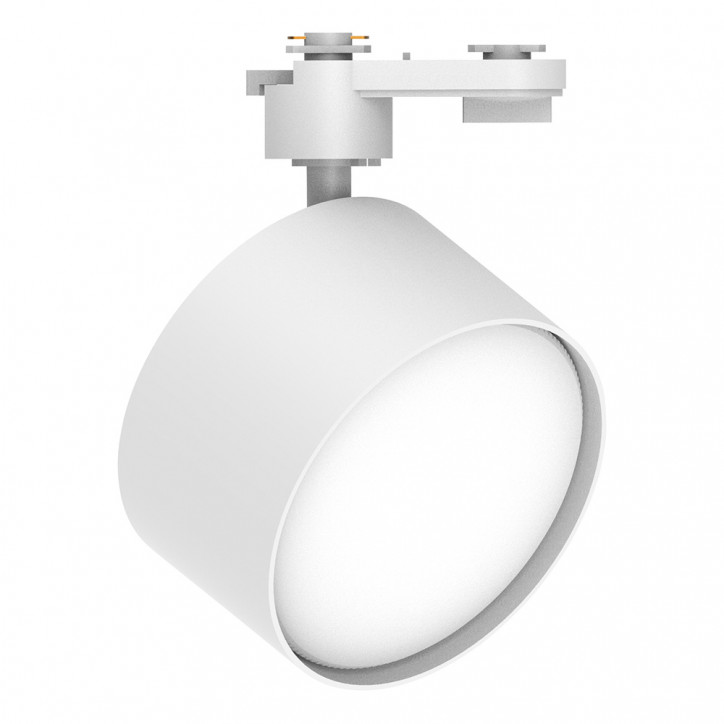 Светильник трековый на шинопровод ДПО GX70 без лампы белый