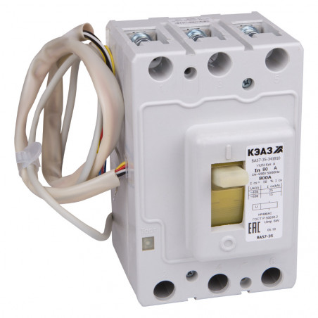 Выключатель автоматический ВА57-35-344610-80А-500-690AC-УХЛ3