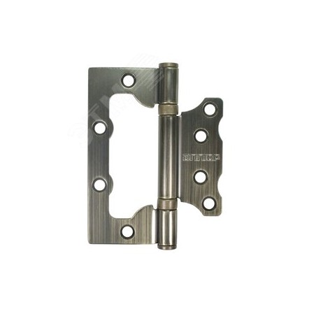 АЛЛЮР 100х75 2BB MAB КОРОБКА 2,5мм мат.бронза Петля накладная без врезки 2 шт (50,10)