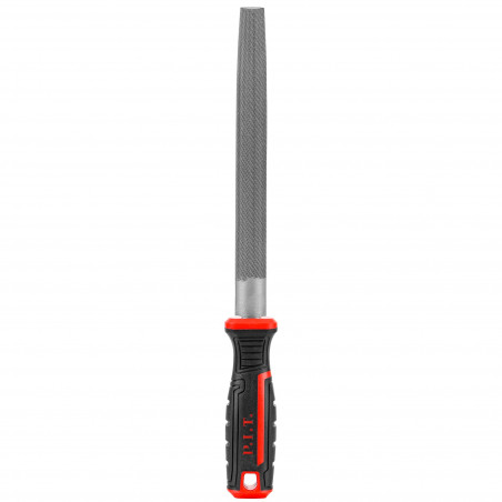 Напильник полукруглый с двухкомпонентной рукояткой (№2, 300/200мм, 2-я насечка)