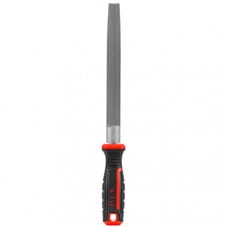 Напильник полукруглый с двухкомпонентной рукояткой (№2, 300/200мм, 2-я насечка) Напильник полукруглый с двухкомпонентной рукояткой (№2, 300/200мм, 2-я насечка)