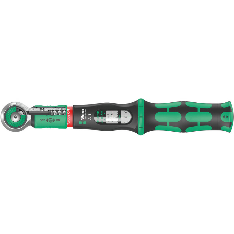 Ключ динамометрический , присоединительный квадрат 1/4'', 2-12 Нм, Safe-Torque A 1
