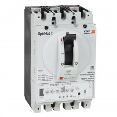 Выключатель автоматический для защиты двигателя OptiMat T125L ETN-M 63A 3P