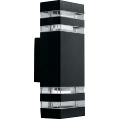 Светильник НБУ-2х60w вверх/вниз Е27 IP54 черный