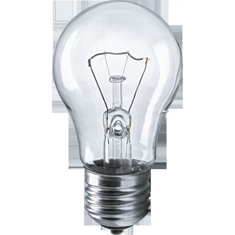 Лампа накаливания ЛОН 95вт А55 230в Е27