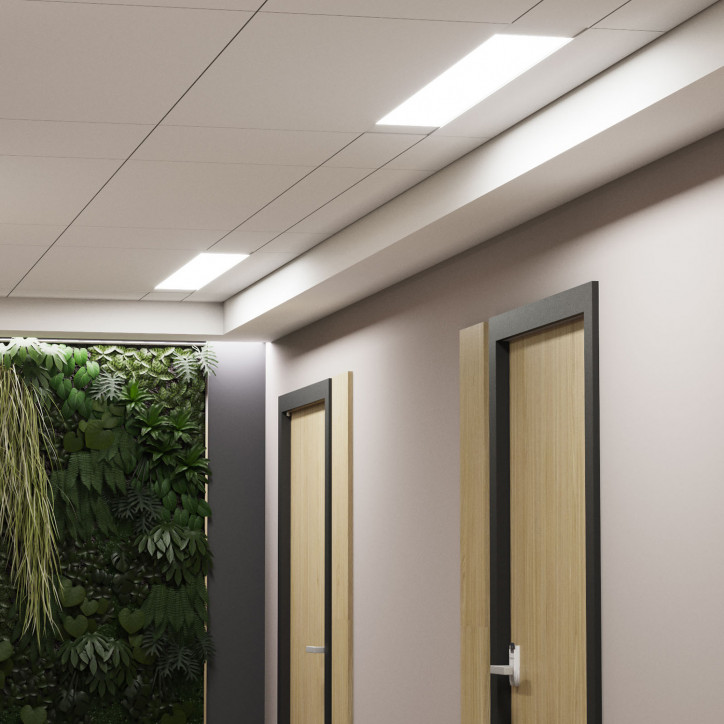 Светильник светодиодный ДПО 50 Вт 4550 лм 6500К AC 220В IP20 1492х75х25мм матовый опал WLF-1 Gauss Светильник светодиодный ДПО 50 Вт 4550 лм 6500К AC 220В IP20 1492х75х25мм матовый опал WLF-1 Gauss