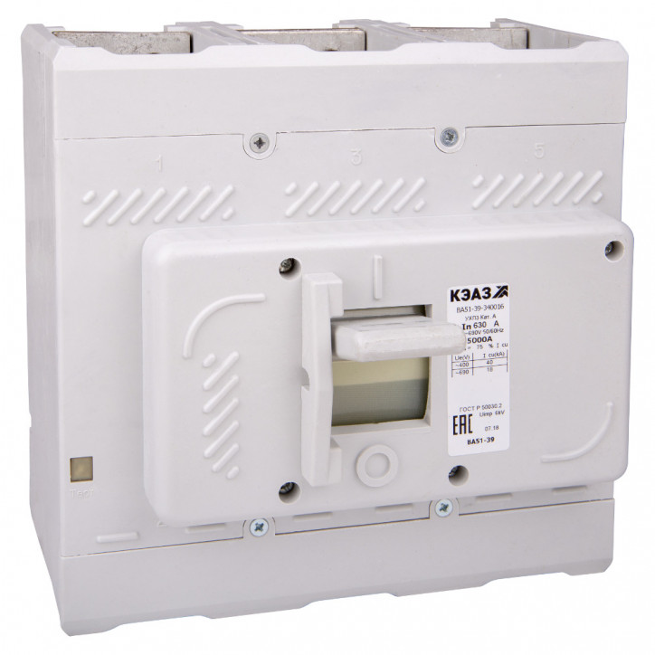 Выключатель автоматический ВА51-39-340016-630А-1250-690AC-УХЛ3-