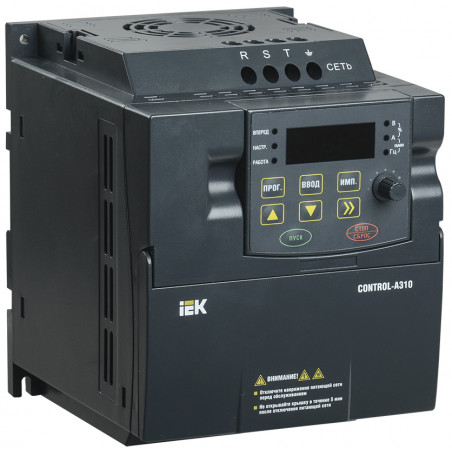 Преобразователь частоты CONTROL-A310 380В 3Ф 0.75 kW 2.3A