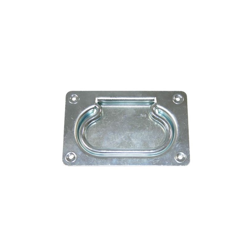 Кунгур 140х90 ручка откидная (скрытая) для погреба цинк (20,5!!!)