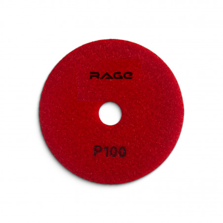 Круг шлифовальный алмазный гибкий 100 мм P100 черепашка для керамогранита АГШК мокрое шлифование