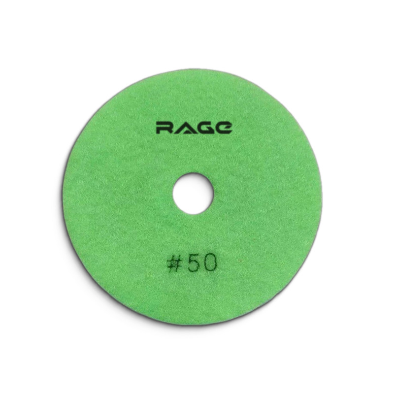 Круг шлифовальный алмазный гибкий 100 мм Р50 черепашка для керамогранита АГШК мокрое шлифование