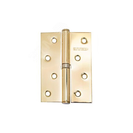 Петля дверная универсальная 2шт, АЛЛЮР 2043 L1-RH-1BB-BP латунь