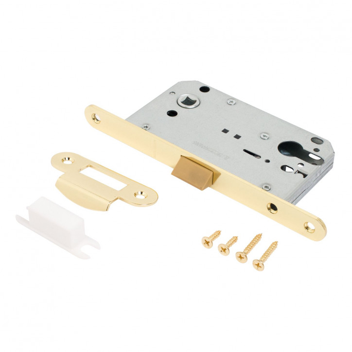 Защёлка АЛЛЮР АРТ 5300-P PB золото без ц/м Замок врезной Защёлка АЛЛЮР АРТ 5300-P PB золото без ц/м Замок врезной