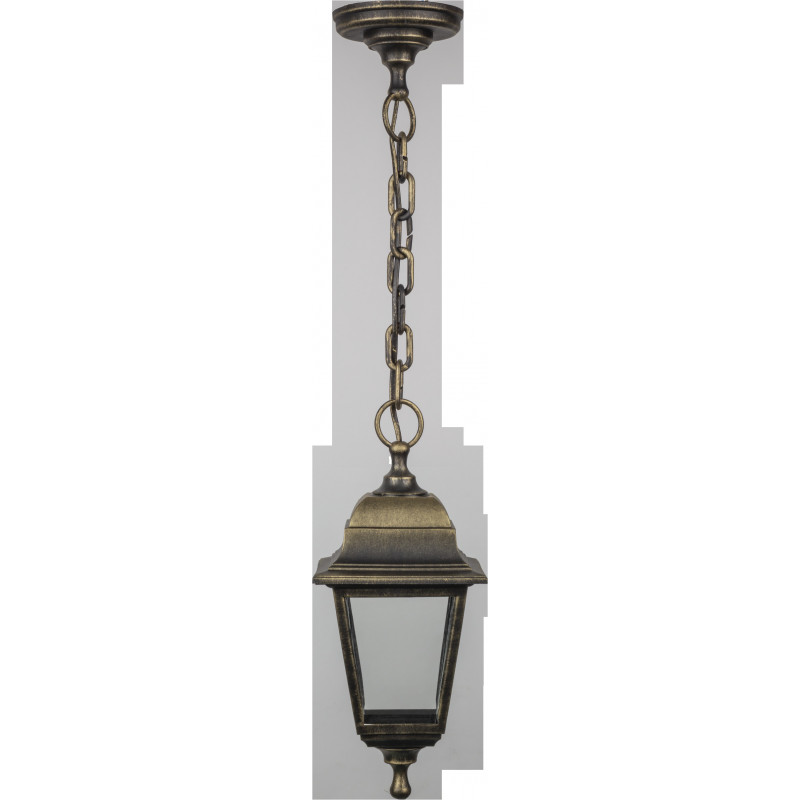 Светильник NOF-PG32-002-IP44-E27 4 грани, черный под бронзу