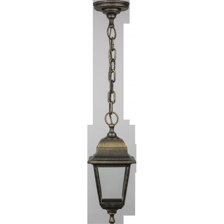 Светильник NOF-PG32-002-IP44-E27 4 грани, черный под бронзу