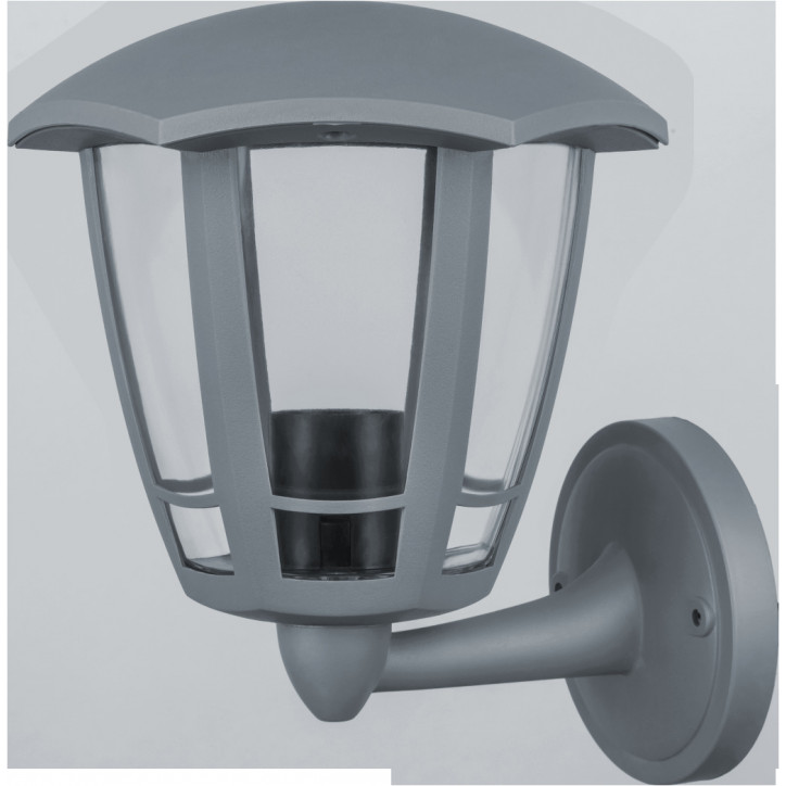 Светильник NOF-P04-GR-IP44-E27 (6 граней серый)