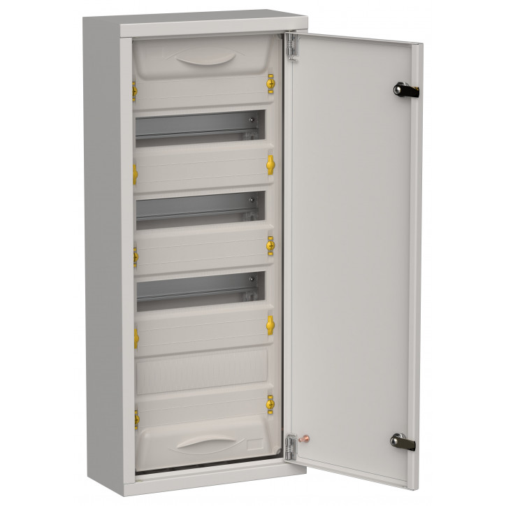 TITAN 5 Корпус металлический ЩРн-48 (1х48) 710х310х140мм IP31 серый (одна дверь) IEK TITAN 5 Корпус металлический ЩРн-48 (1х48) 710х310х140мм IP31 серый (одна дверь) IEK