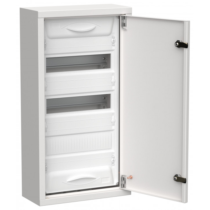 TITAN 5 Корпус металлический ЩРн-36 (1х36) 585х310х140мм IP31 белый (одна дверь) IEK TITAN 5 Корпус металлический ЩРн-36 (1х36) 585х310х140мм IP31 белый (одна дверь) IEK