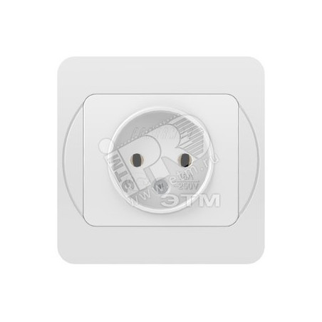 SUNNY Розетка скрытая белая 16А