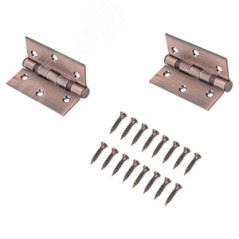 АЛЛЮР 20325 2BB-FHP AC 2 подш.,ст.медь 77х64 Петля дверная 2 шт (50,10)