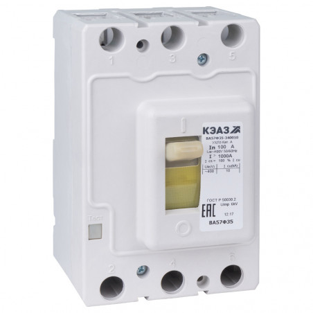 Выключатель автоматический ВА57-35-340010-63А-500-690AC-ОМ4-РЕГ-