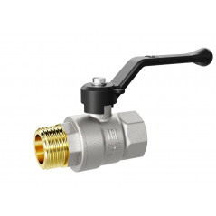 Кран шаровой со сгоном (американка) рычаг ВН/НР Ду20 Ру40 (3/4')