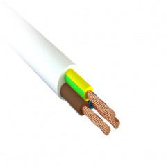 Провод ПВСнг(А)-LS 3х1 (100м) белый