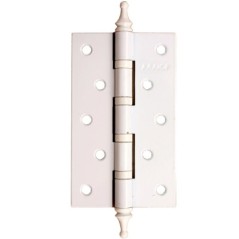 АЛЛЮР 2553 4BB-CHP WW 4 подш.,коронка белая 127х76 Петля дверная 2 шт (50,10)