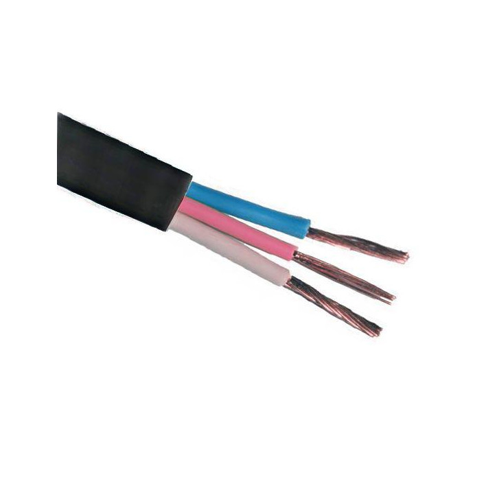 Шнур соединительный ШВВП 3х0.75 черный Шнур соединительный ШВВП 3х0.75 черный