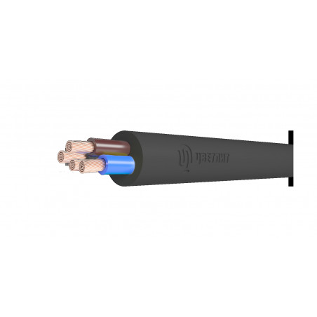 Провод ПВС 4х10 черный