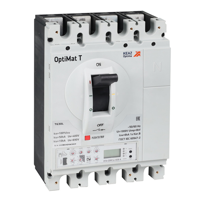 Выключатель автоматический OptiMat T125L ETN 32A 4P