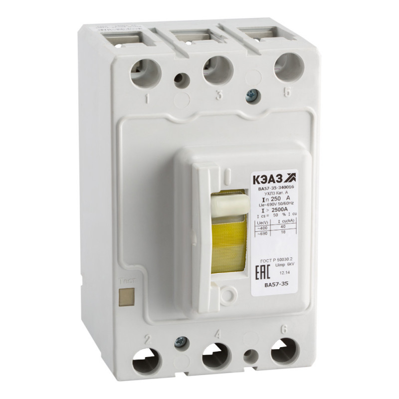 Выключатель автоматический ВА57-35-340016-160А-800-690AC-УХЛ3-