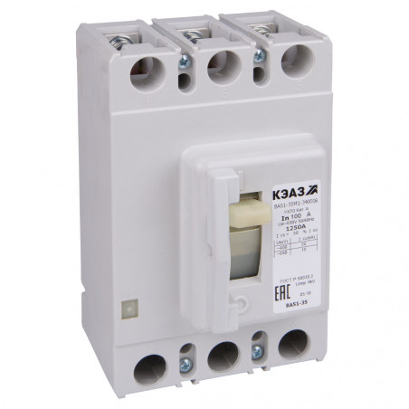 Выключатель автоматический ВА51-35М2-341816-160А-2000-690AC-НР220...240AC/DC-УХЛ3-