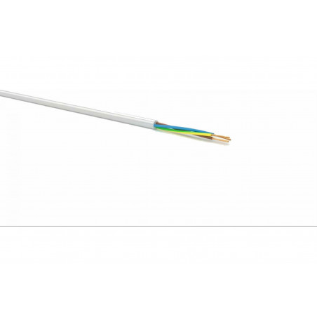 Провод ПВС 3х4 белый (5м)