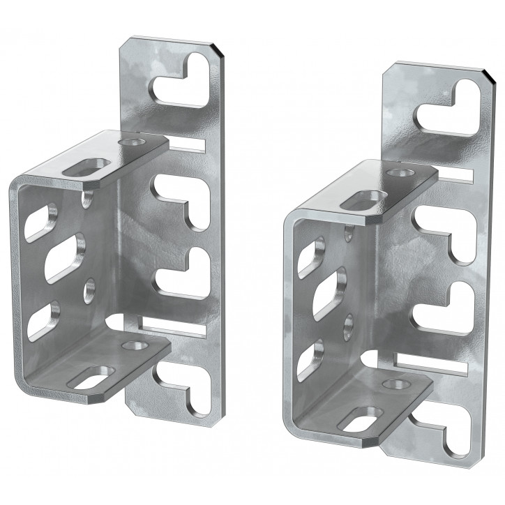 FORMAT Кронштейн профиля монтажного 50х25 тип 2 (2шт/упак) IEK FORMAT Кронштейн профиля монтажного 50х25 тип 2 (2шт/упак) IEK