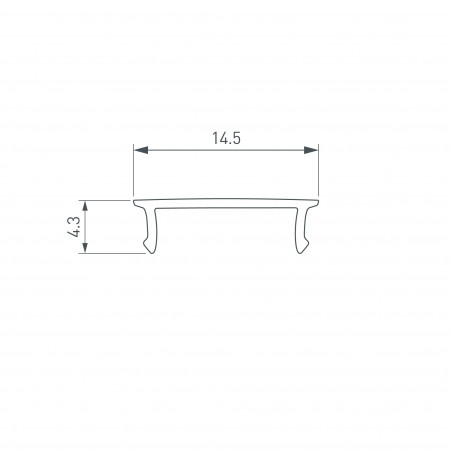 Экран SL-W15-3000 OPAL (пластик)