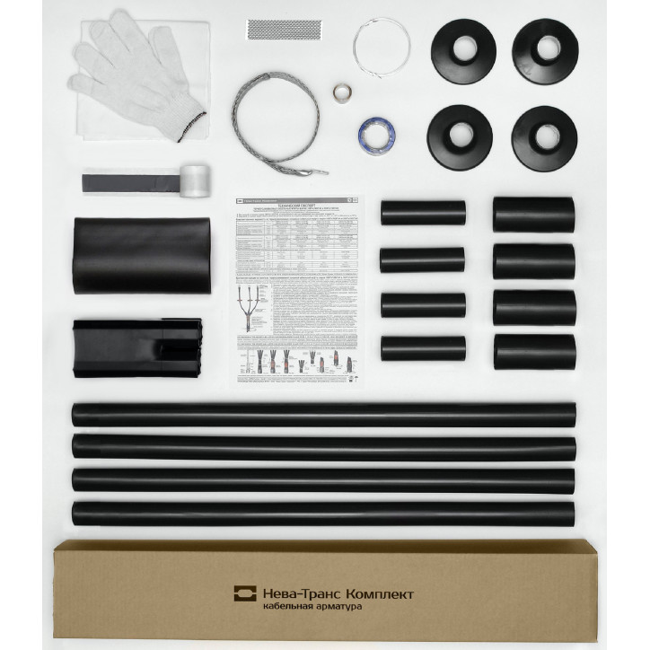 Муфта кабельная концевая 1КНТп-4х(35-50)без наконечников Муфта кабельная концевая 1КНТп-4х(35-50)без наконечников