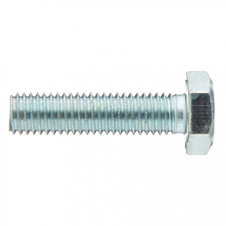 Болт DIN933 М8х100 шестигранная голова полная резьба оцинкованный