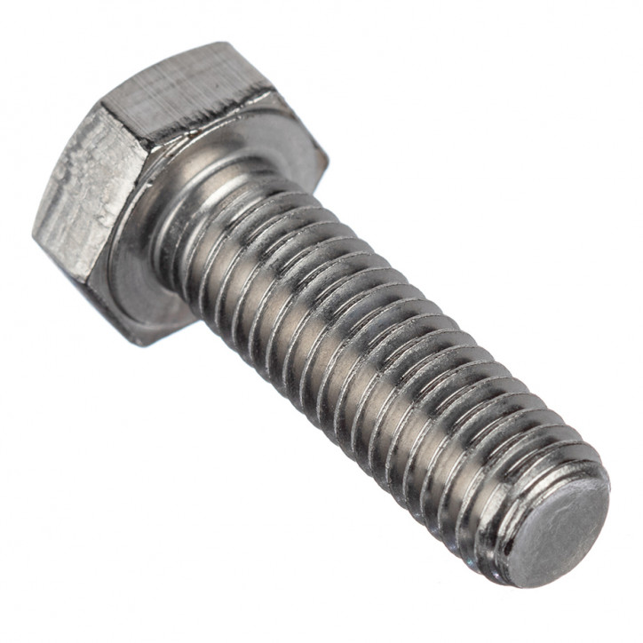 Болт DIN933 М12х200 5.8 ZN с шестигранной головой и полной резьбой, оцинкованный Болт DIN933 М12х200 5.8 ZN с шестигранной головой и полной резьбой, оцинкованный