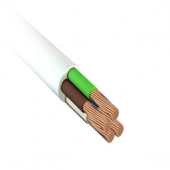 Провод ПВСнг(А)-LS 4х1 белый