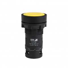 Кнопка OptiSignal Compact D22 C7-P-502 желтая 2НЗ XB7NA54