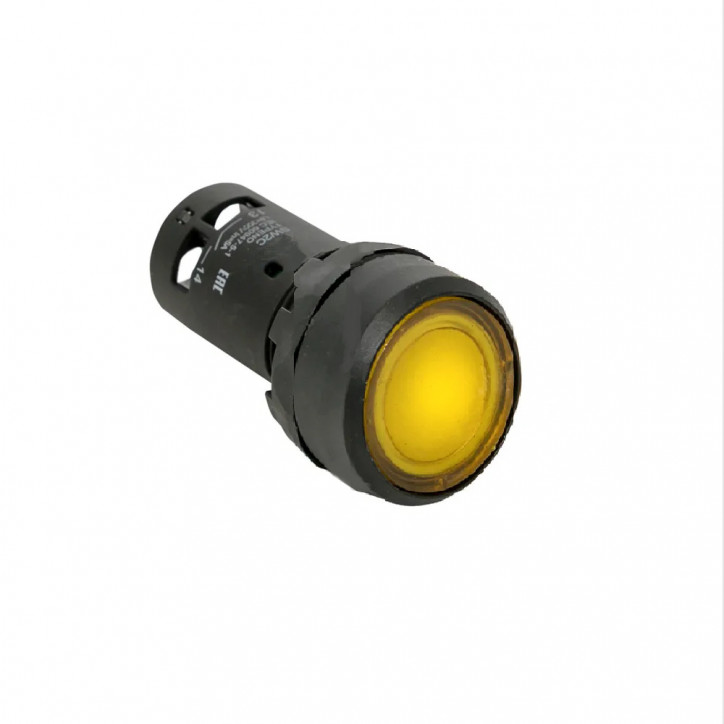 Кнопка с фиксацией с подсветкой OptiSignal Compact D22 C7-PHL-M510 желтая 1НО 230 В AC XB7NJ05M1 Кнопка с фиксацией с подсветкой OptiSignal Compact D22 C7-PHL-M510 желтая 1НО 230 В AC XB7NJ05M1